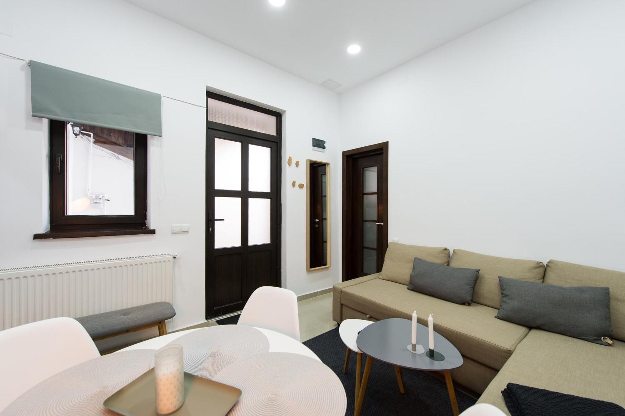 Apartmán Gorgeous Brasov Flat With Patio And Mountain Views Exteriér fotografie